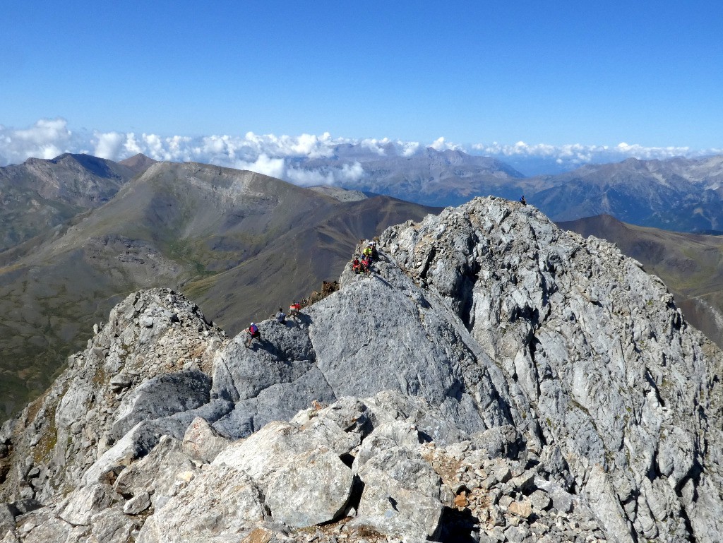 Du sommet du Balibierne