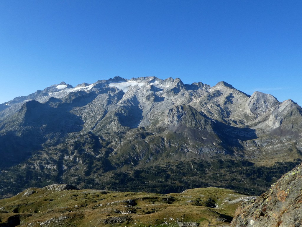 Aneto- Maladetta depuis le port de Vénasque; j'ai déjà fait cette photo au moins 5 ou 6 fois mais c'est difficile de s'en priver...