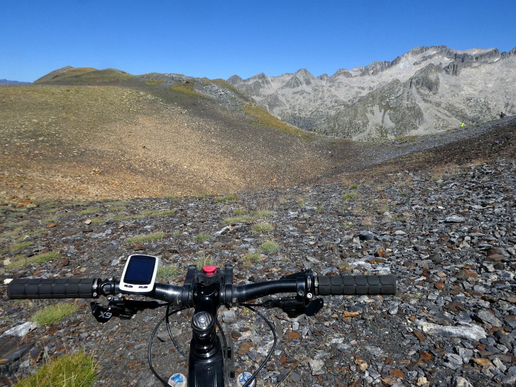 Maladeta depuis les crêtes de Sierra Negra