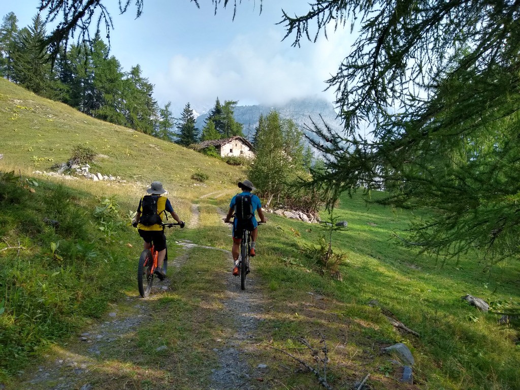 Sur la piste des Chalets de l'Arp