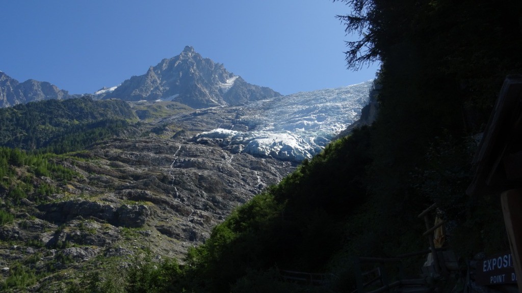 #10 Glacier des Bossons depuis le chalet des Bossons Glacier des Bossons depuis le chalet des Bossons