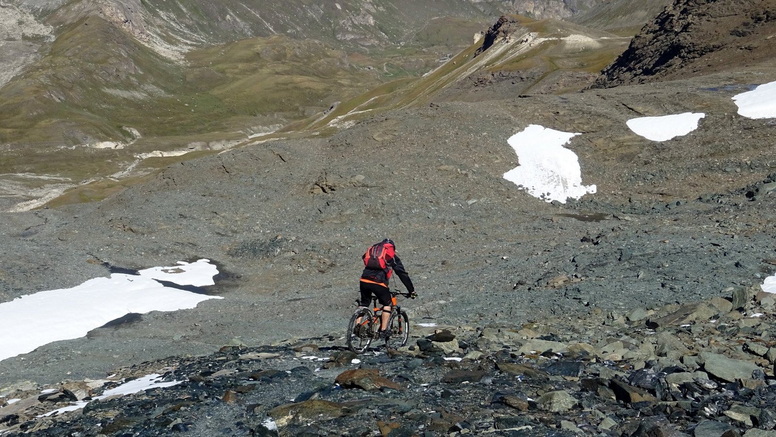 descente du col di Nivoletta