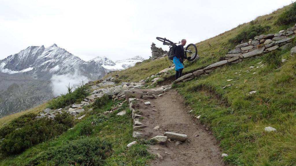 portage en dessous de Vittorio Sella