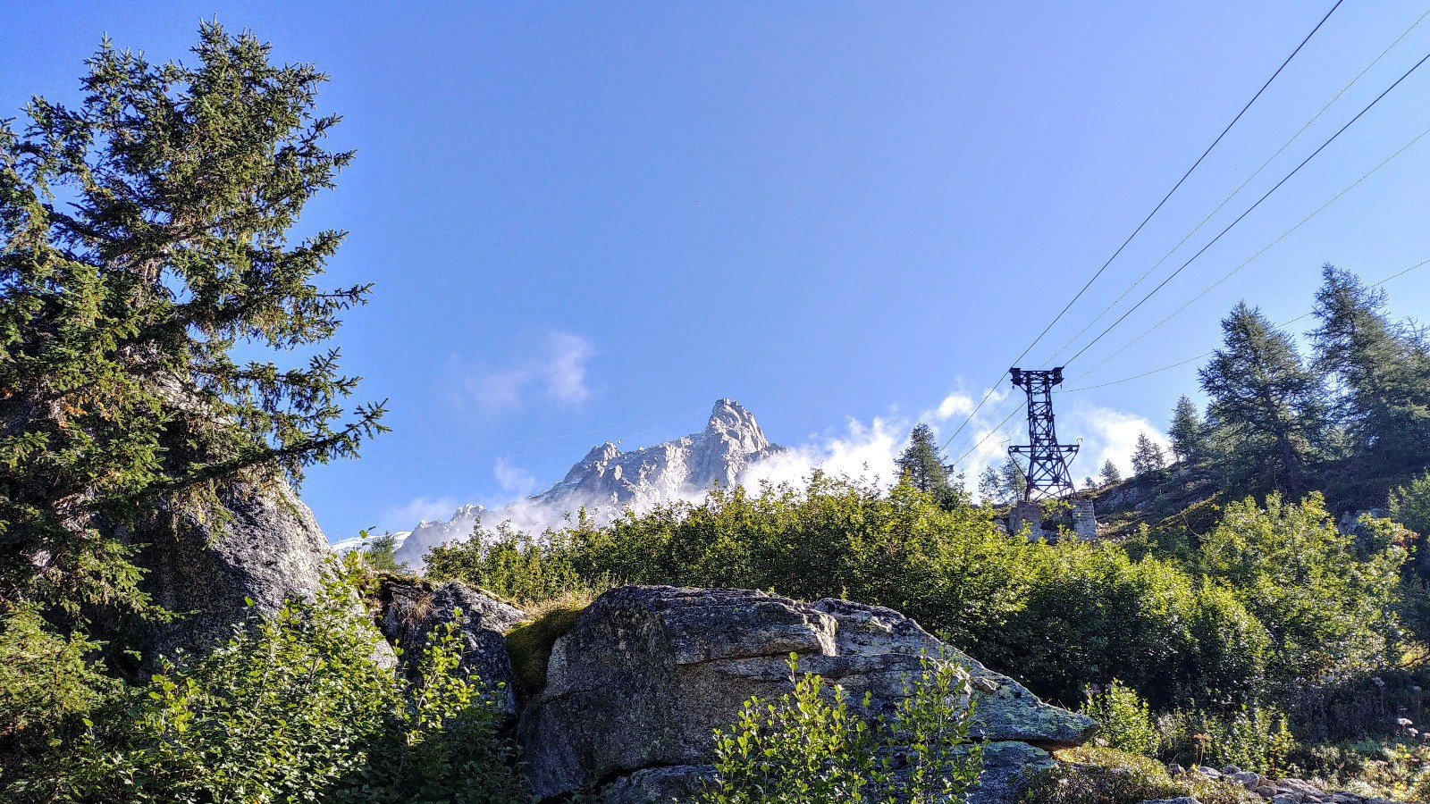 Sapin, Aiguille, et Pylônes