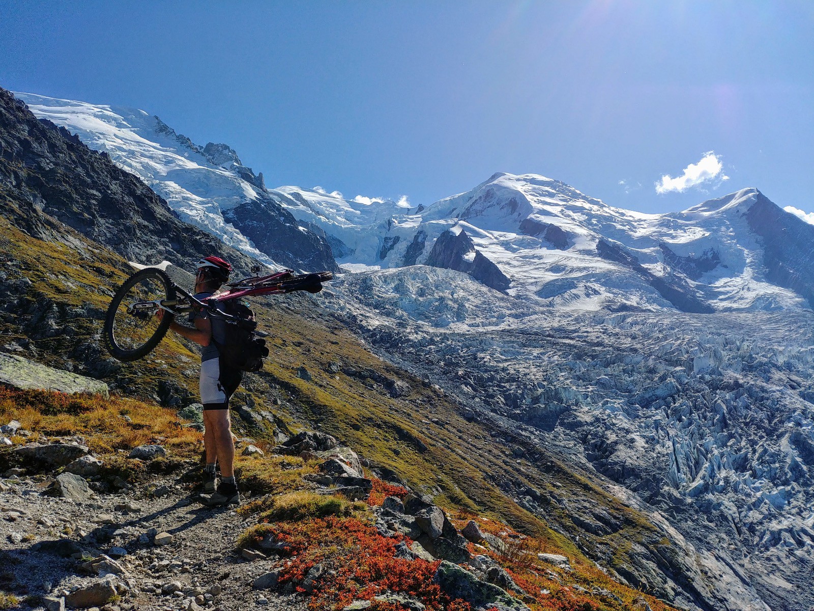 Aiguille et Dôme du Goûter, Mt-Blanc, glacier des Bossons : what else ?