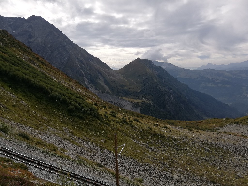 Vue sur le col du Tricot