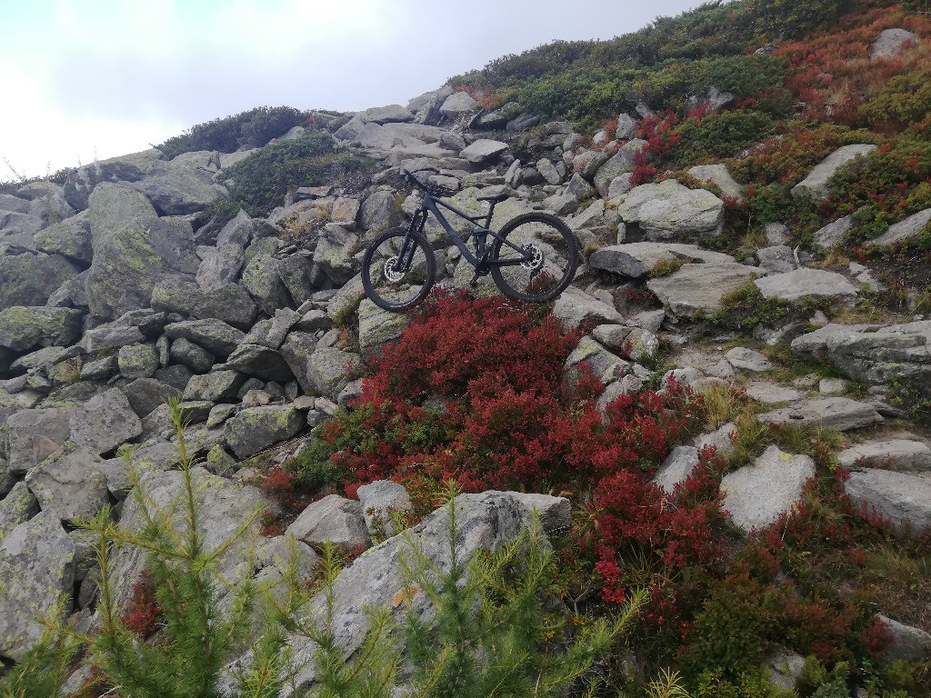 Le passage NR du haut en remontée