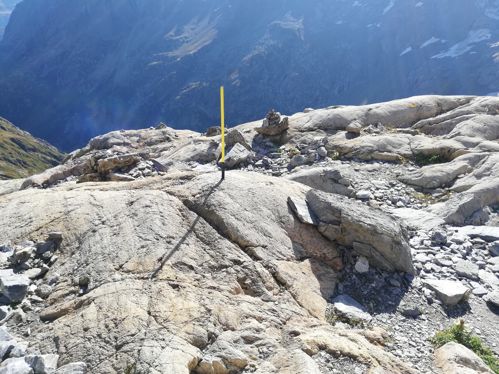 la descente s'annonce interessante...