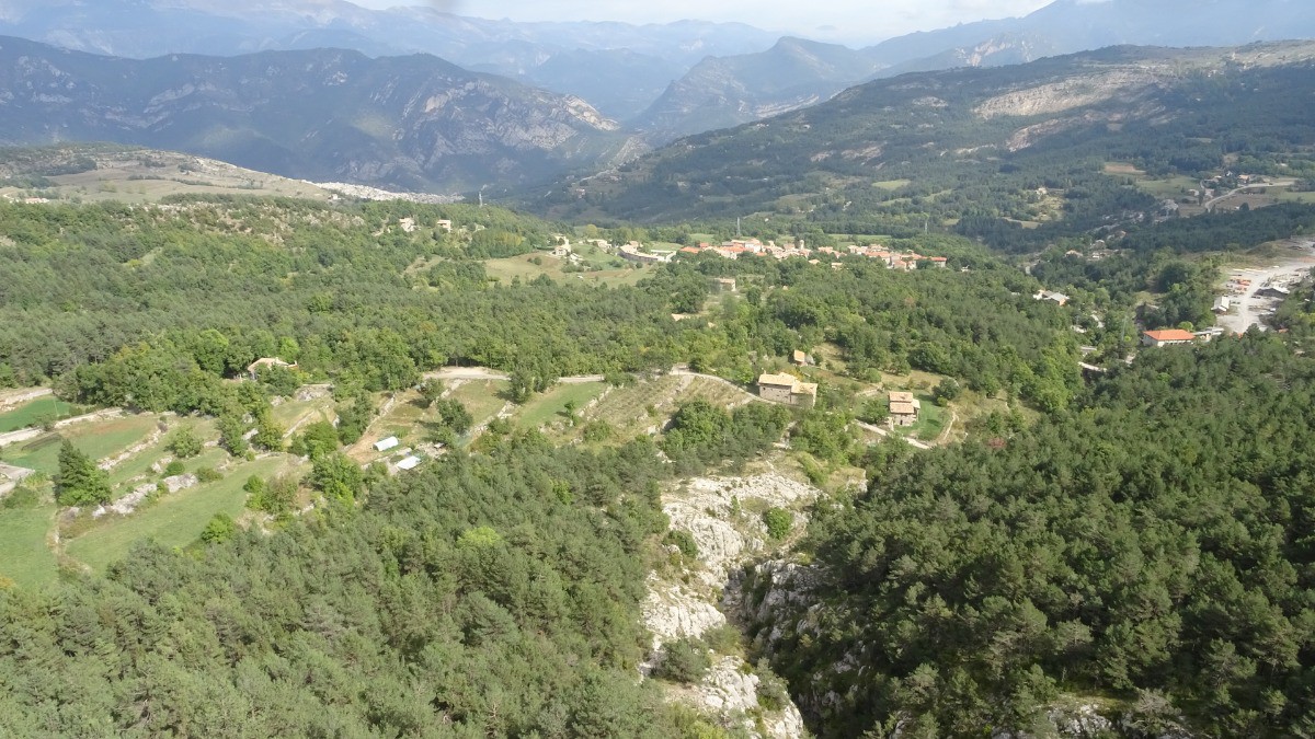 Vallcèbre et la dalle de El turó