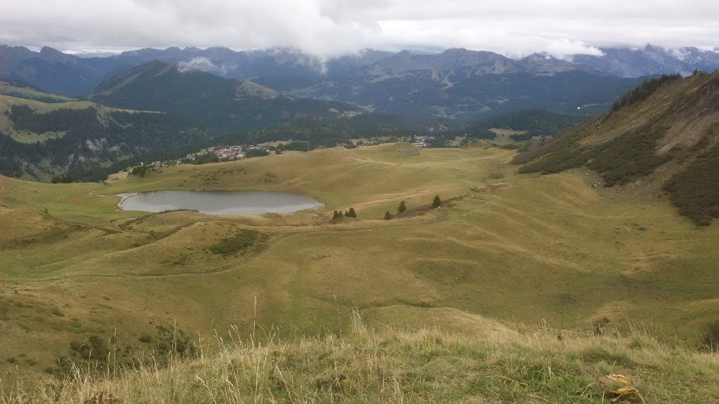 Vue depuis la crête