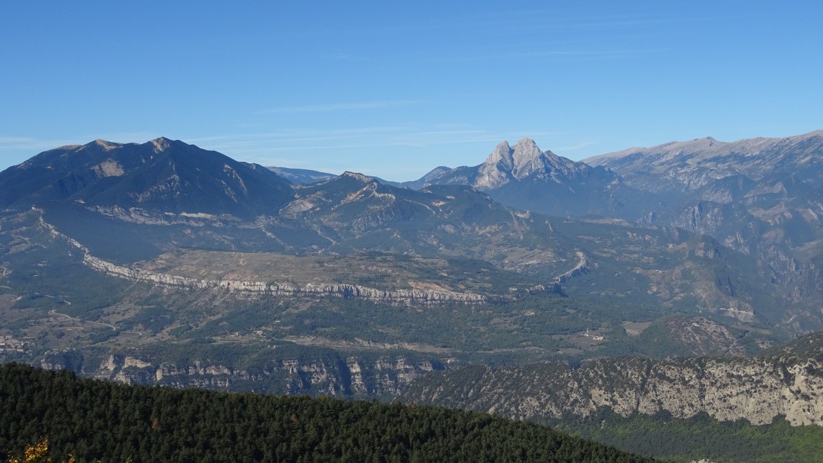 Aperçu de la cubeta de Vallcèbre