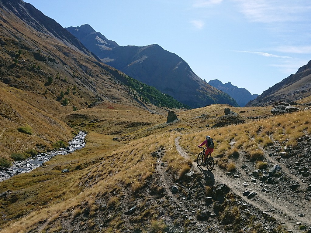 Descente sur Maljasset