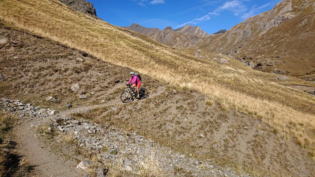 Descente sur Maljasset