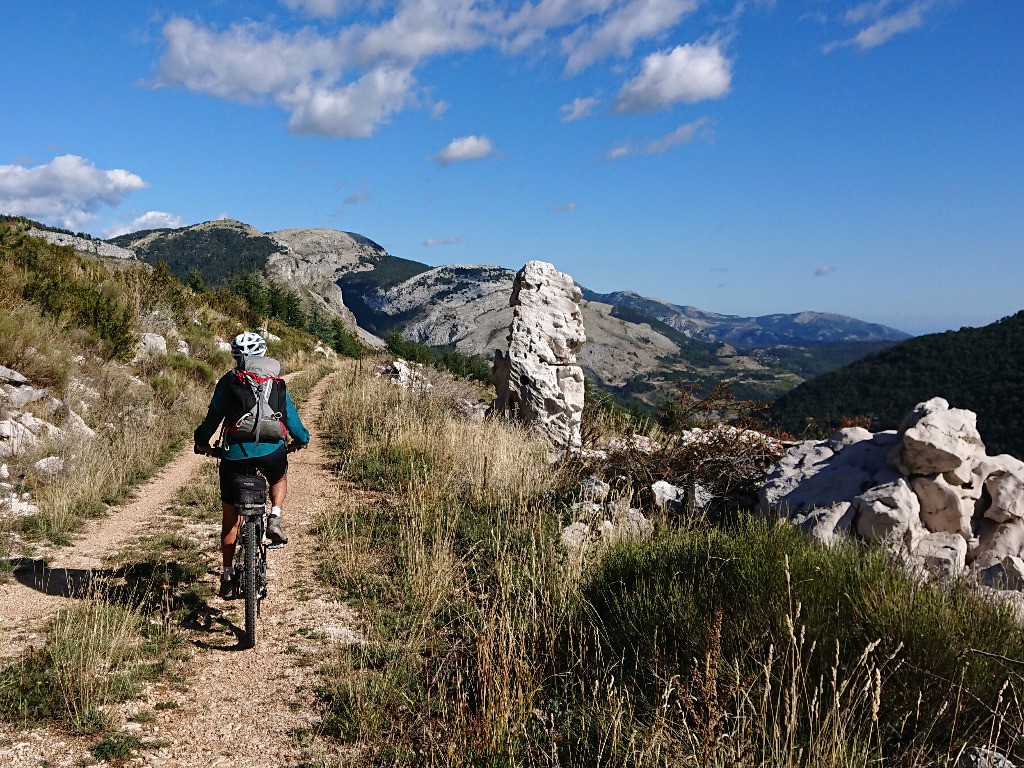 Dernier col avant la descente sur Mons