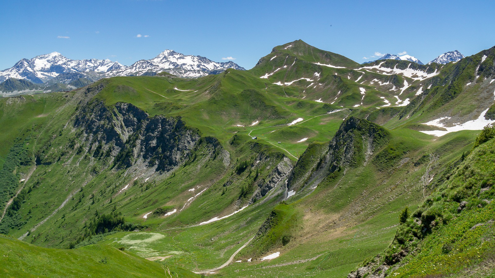 Pourri, Bellecote, Grande Casse, Grand Bec. Qui dit mieux sans pylones!