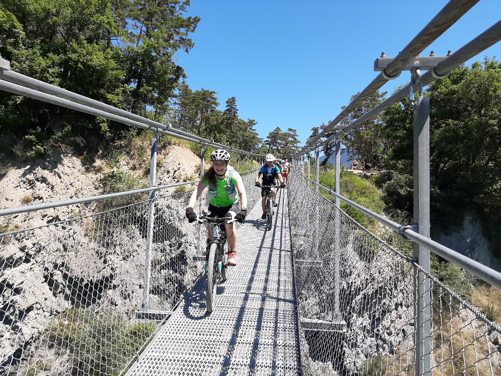 passerelle de L'Ebron