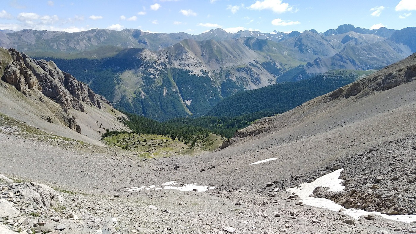 Pas du Curé, la montée 