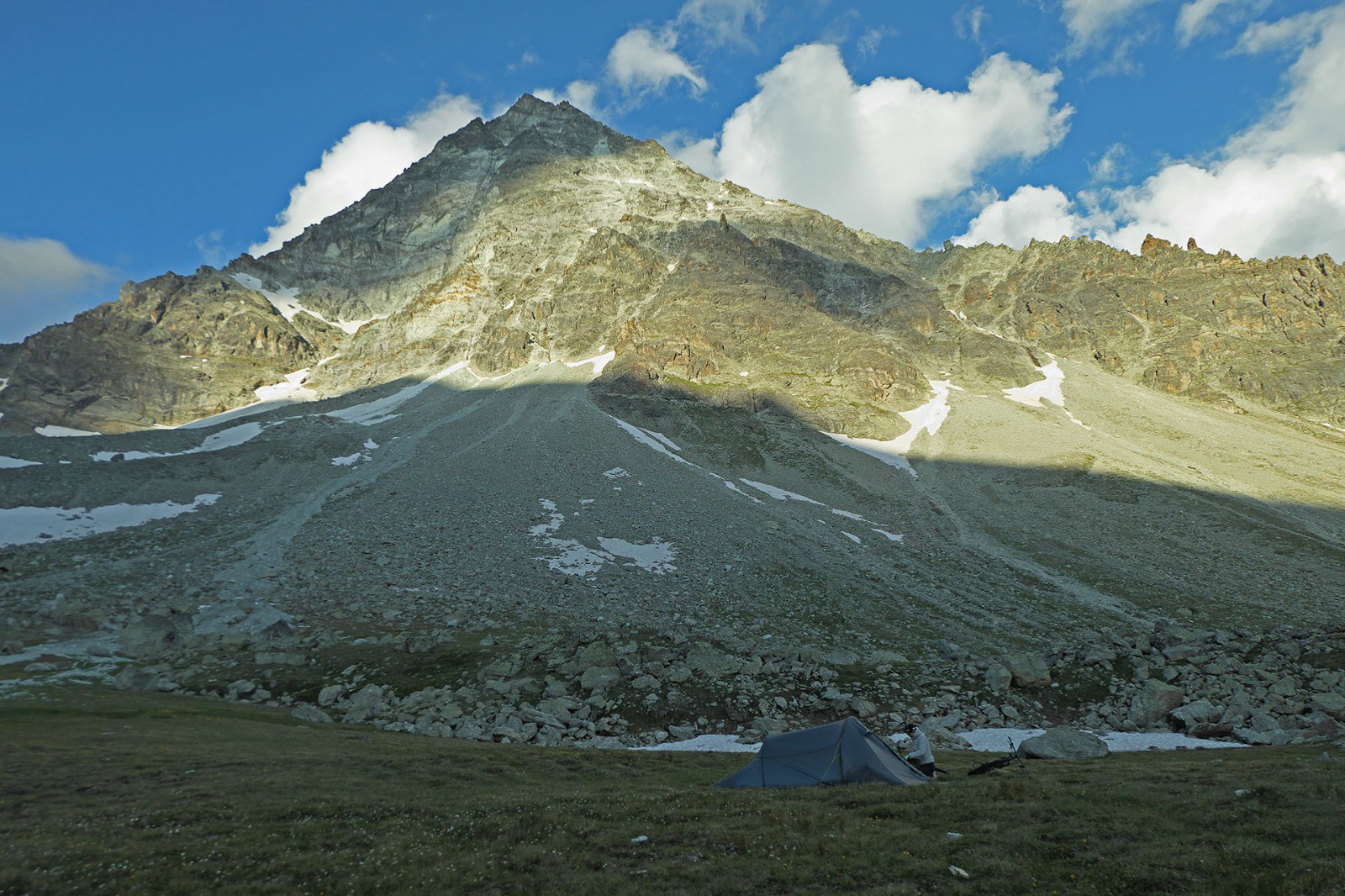 Bivouac à 2600