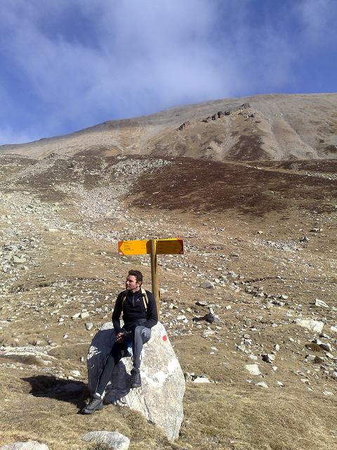 Col du tirapit : C'est la haut!