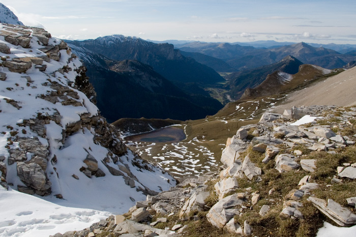 Col du Charnier : Au sommet