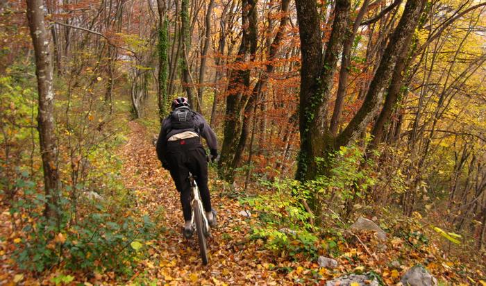 Chemins des Voûtes : Descente de Bellechambre