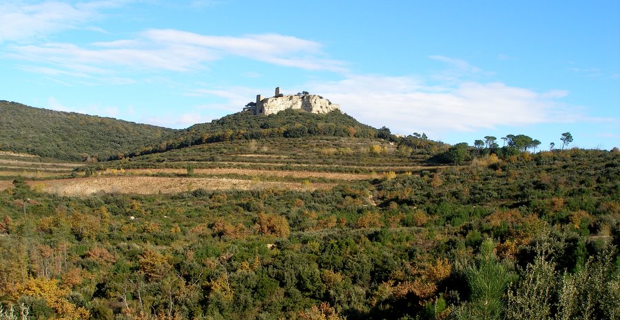 #1 Le chateau de Gicon : En revenant sur Chusclan Le chateau de Gicon : En revenant sur Chusclan