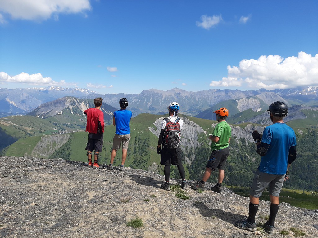 On scrute la dernière descente