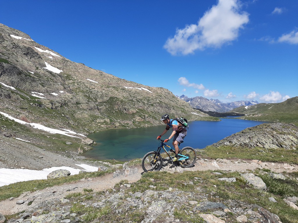 #12 Py surf au dessus du lac blanc Py surf au dessus du lac blanc