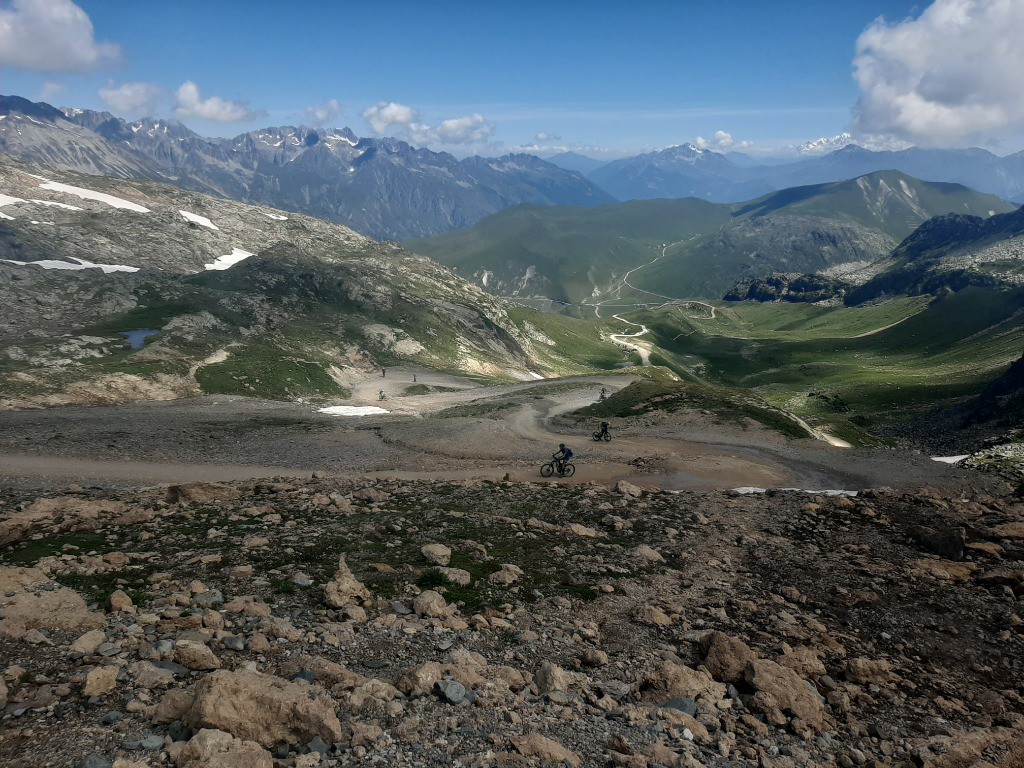 Lacets en montée