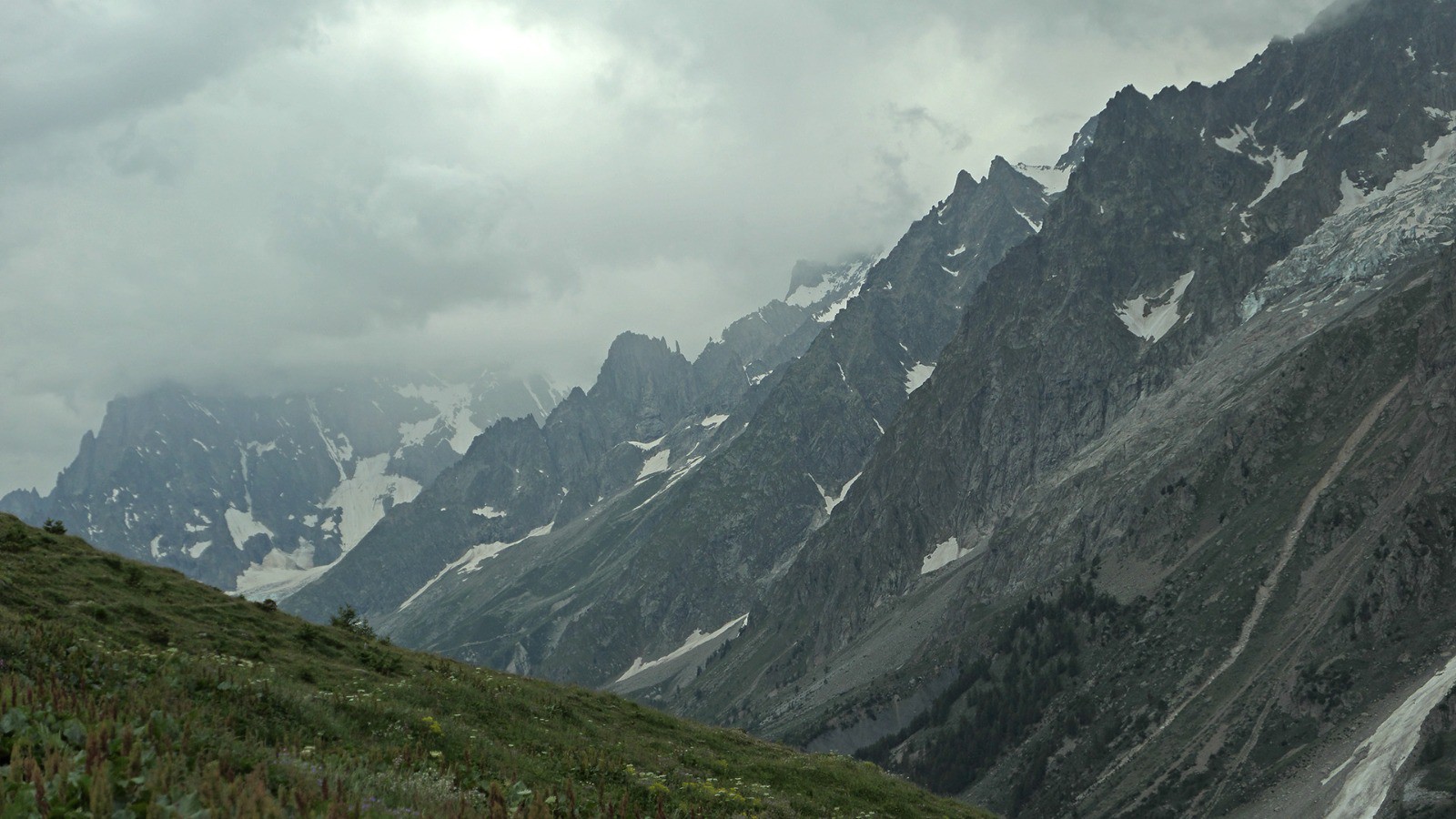 Envers du Mont Blanc