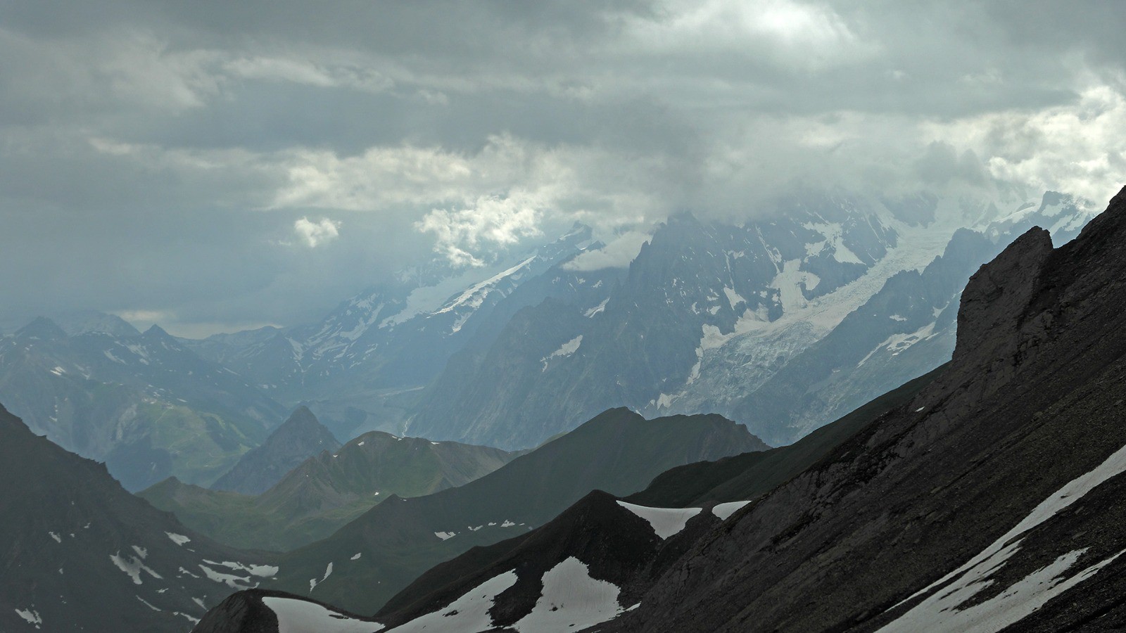 L'envers du Mont Blanc