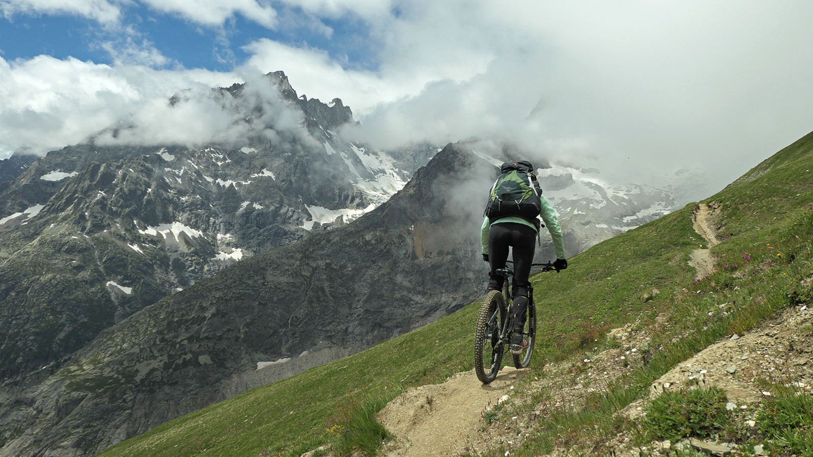 Dans la traversée Grand Col Ferret - Coletto