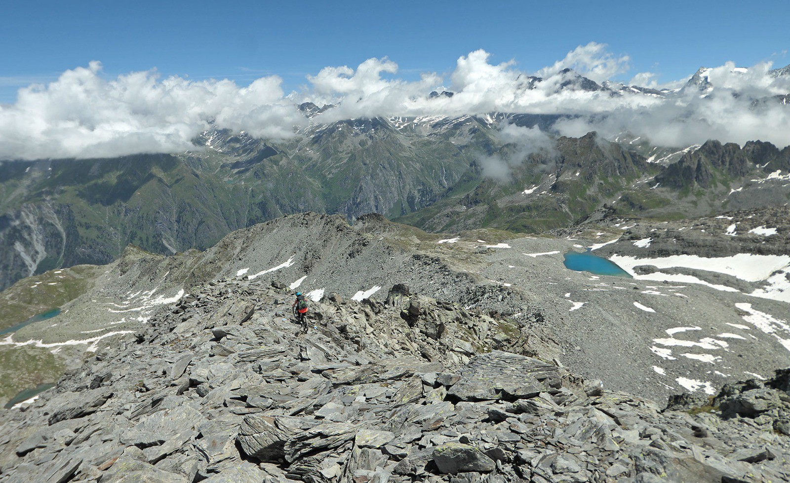 Sur la crête est des Rogneux