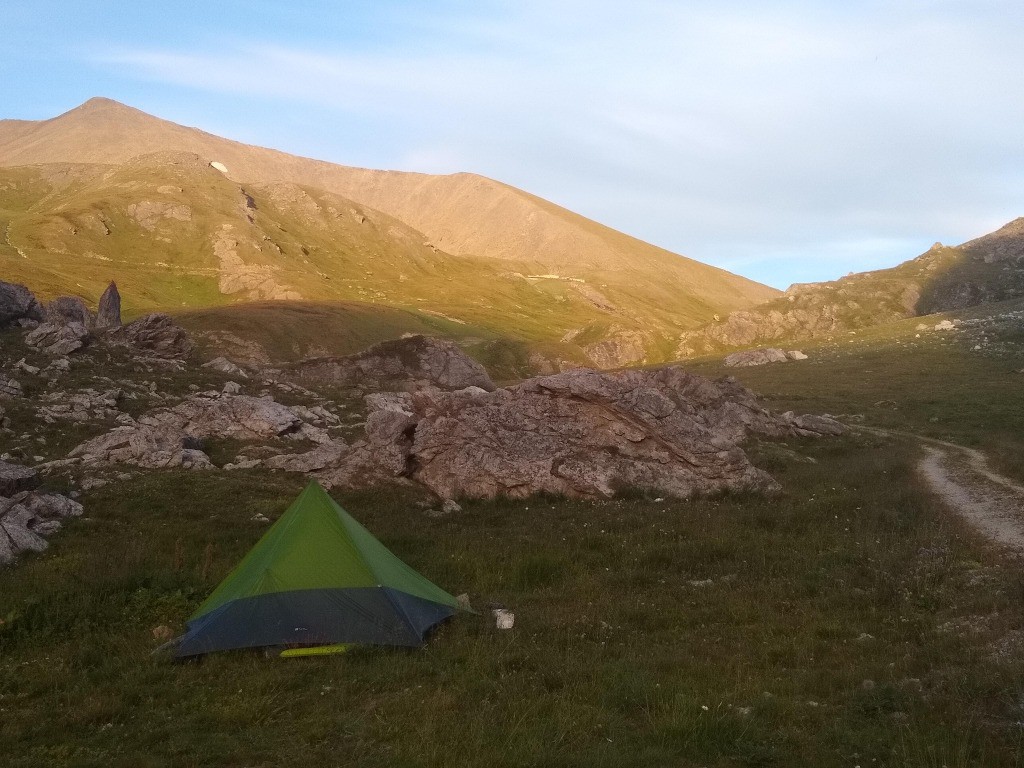 Bivouac au Pas du Roc