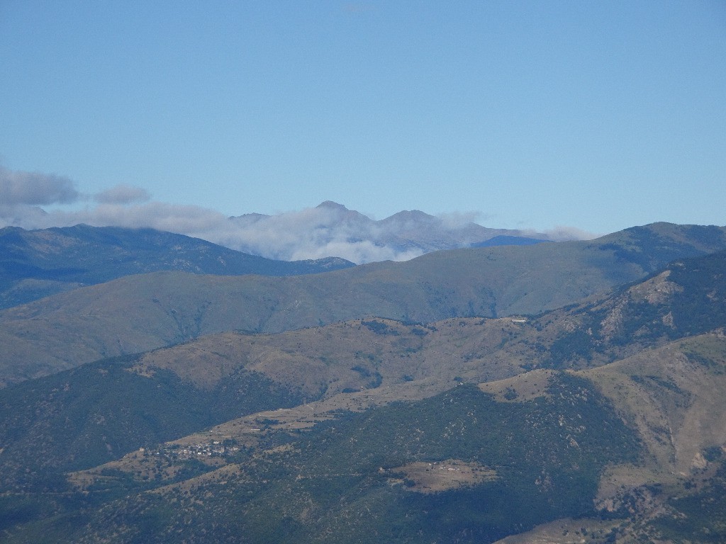 Crête de la Pelada, parcourue l'an dernier 