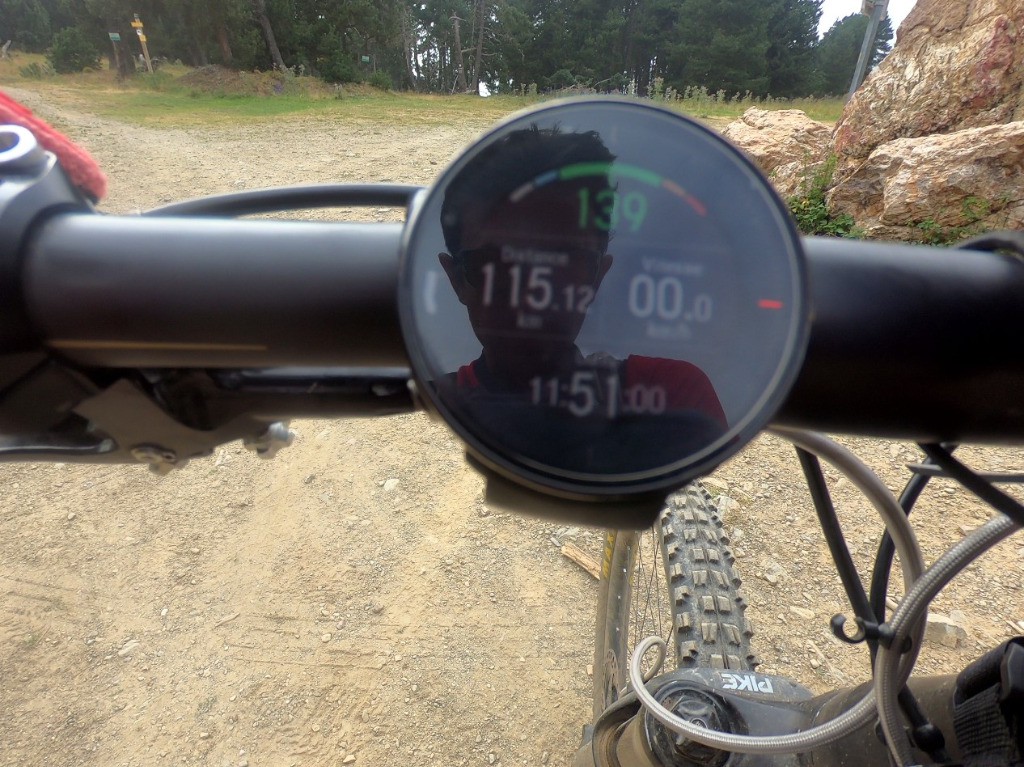 Col de Sansa, bientôt 19h00. Maintenant, je suis presque arrivé