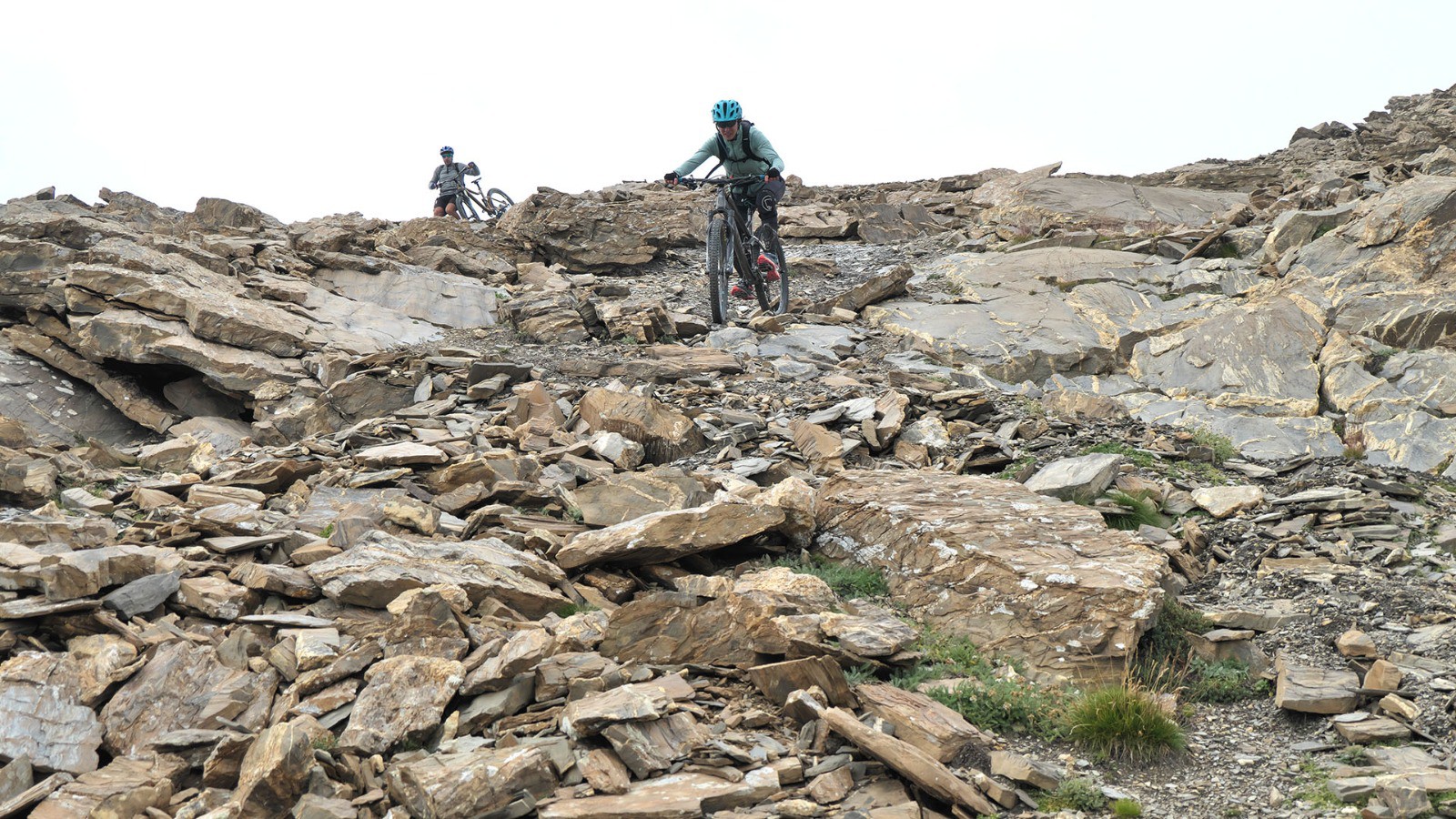 #18 Descente sur la crête SE de Vautisse Descente sur la crête SE de Vautisse