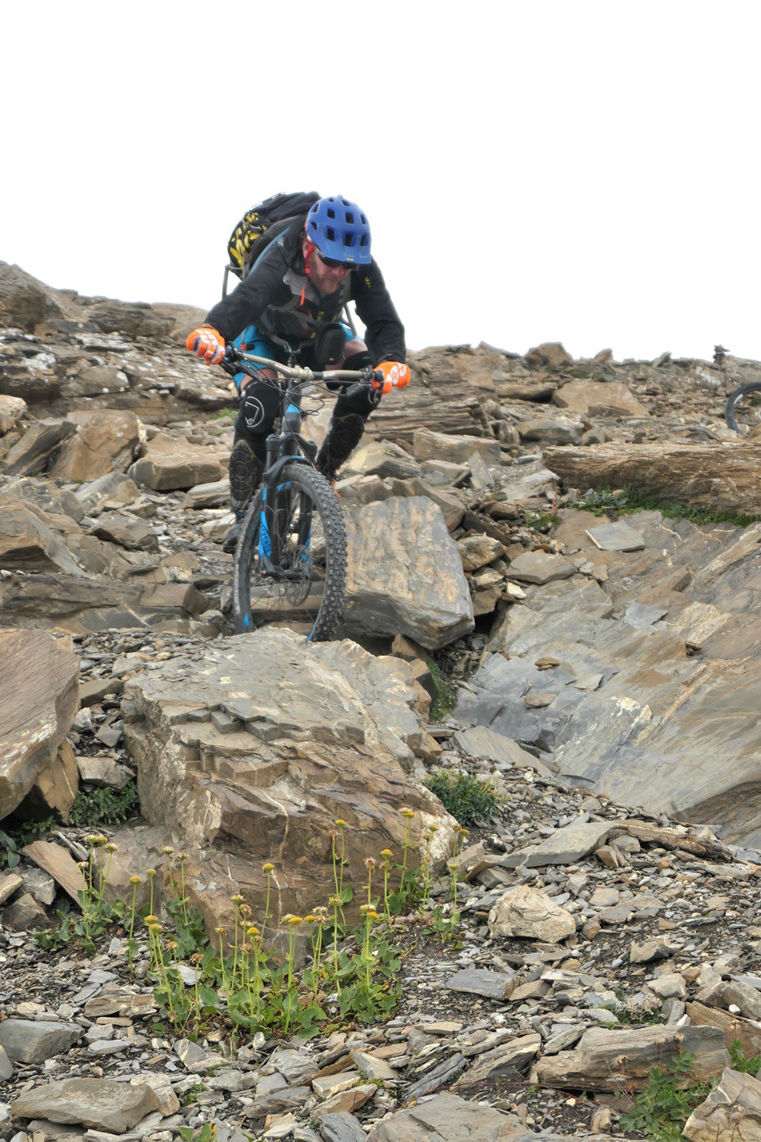 #17 Descente sur la crête SE de Vautisse Descente sur la crête SE de Vautisse