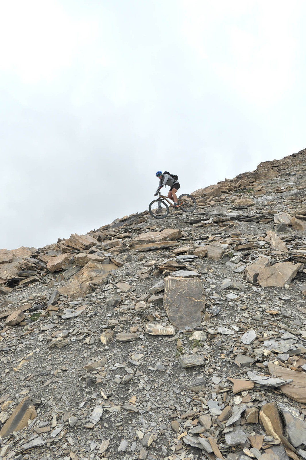 #14 Descente sur la crête SE de Vautisse Descente sur la crête SE de Vautisse