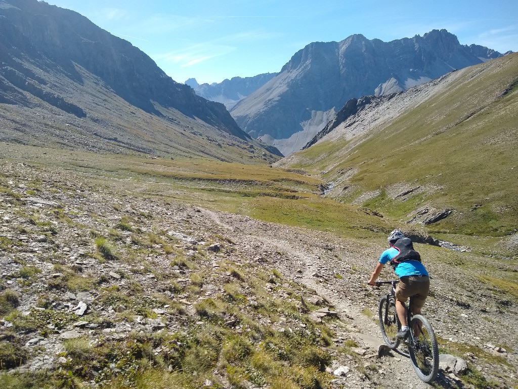 Descente du Pas de Mongioia