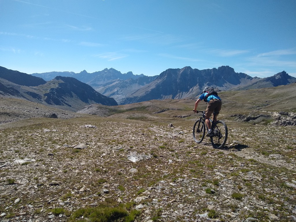 Descente du Pas de Mongioia