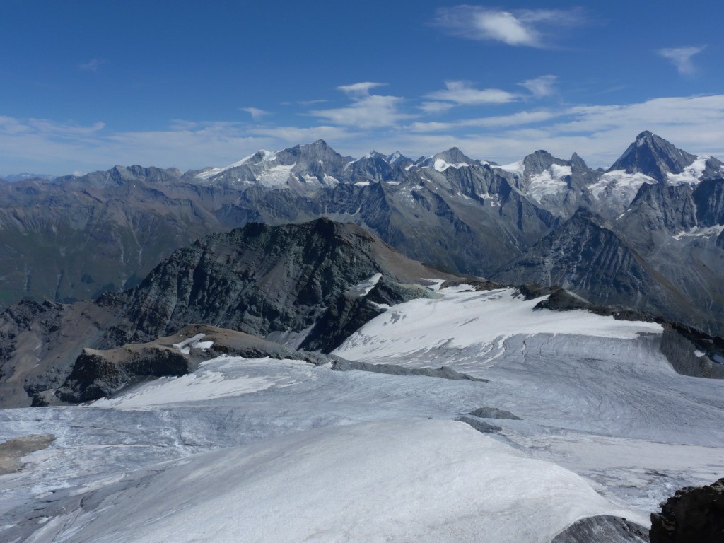 Mt de l'Etoile et glacier de Vouasson