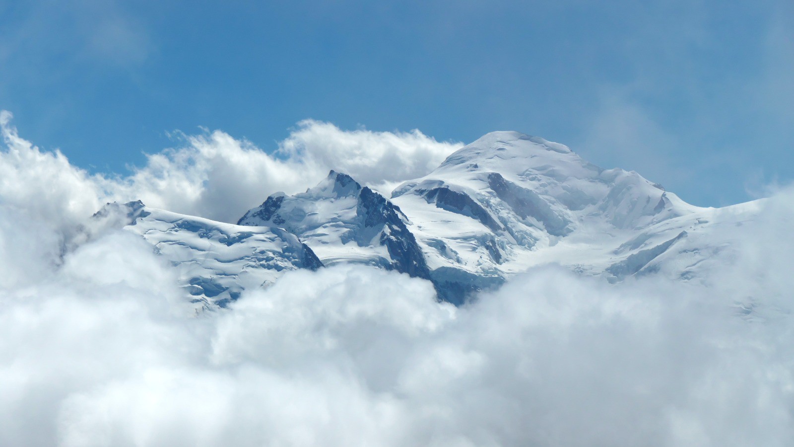 Puis le Mont Blanc