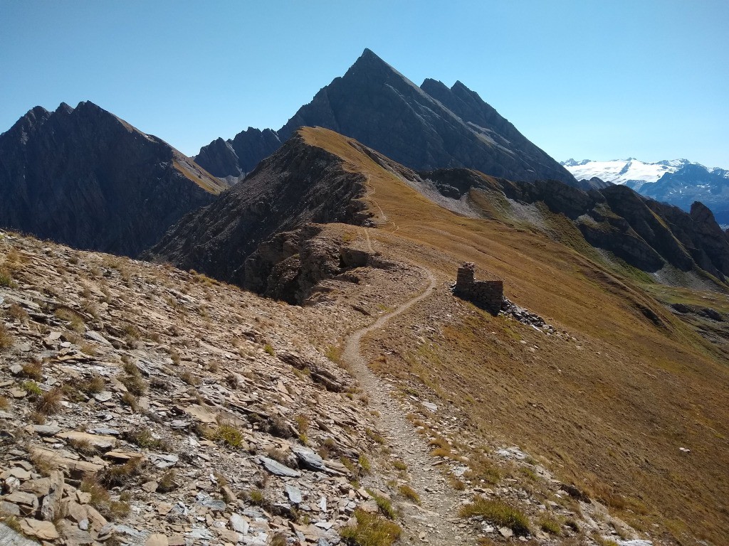 Depuis le Mont Fortin, direction Col de Youla