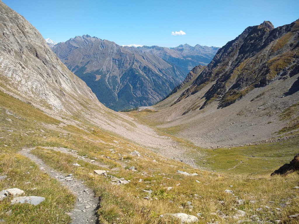 Départ du Col de l'Arp (pour descendre sur Arp Damon)