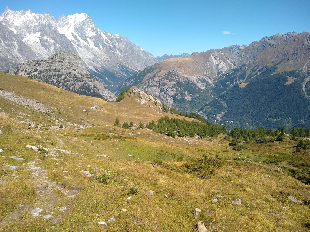 Descente sur Arp Damon