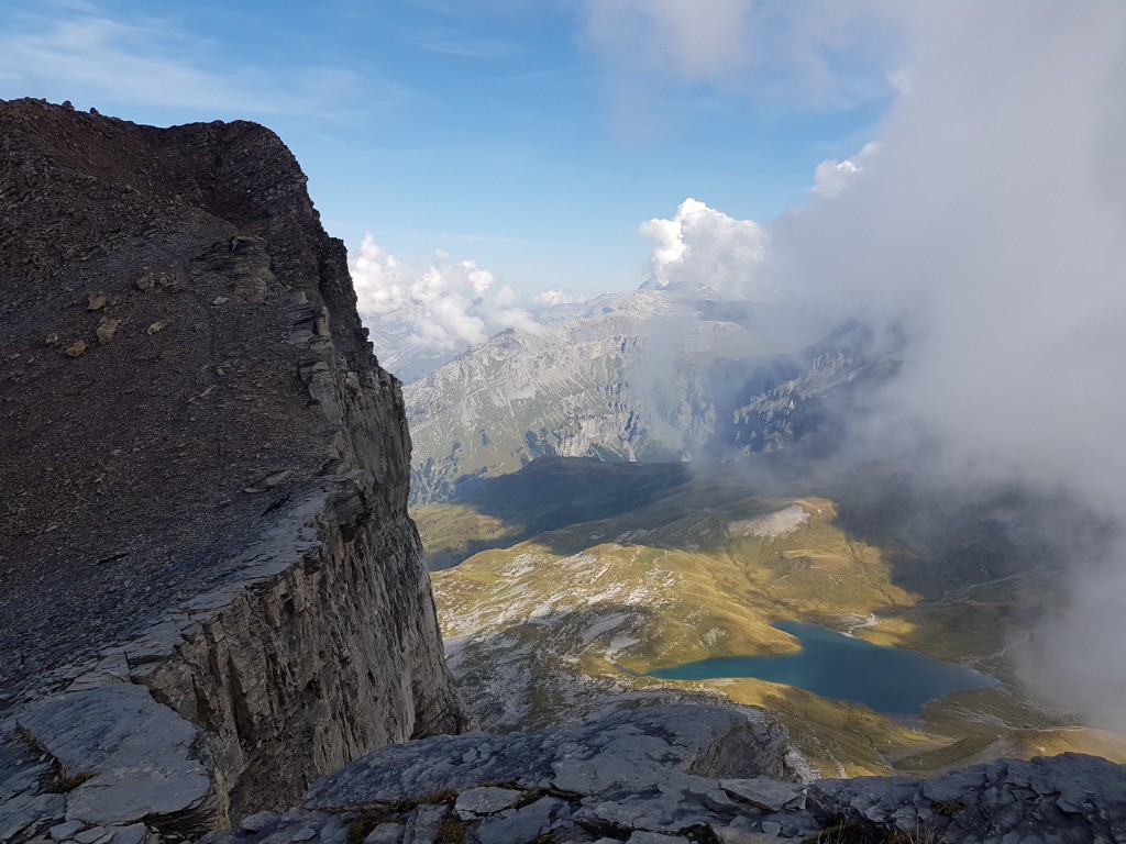 Vue sur le Lac Anterne.