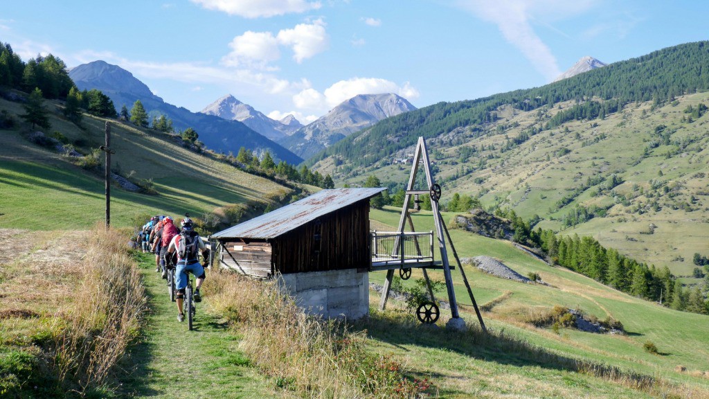 Le téléphérique à lait de Villargaudin