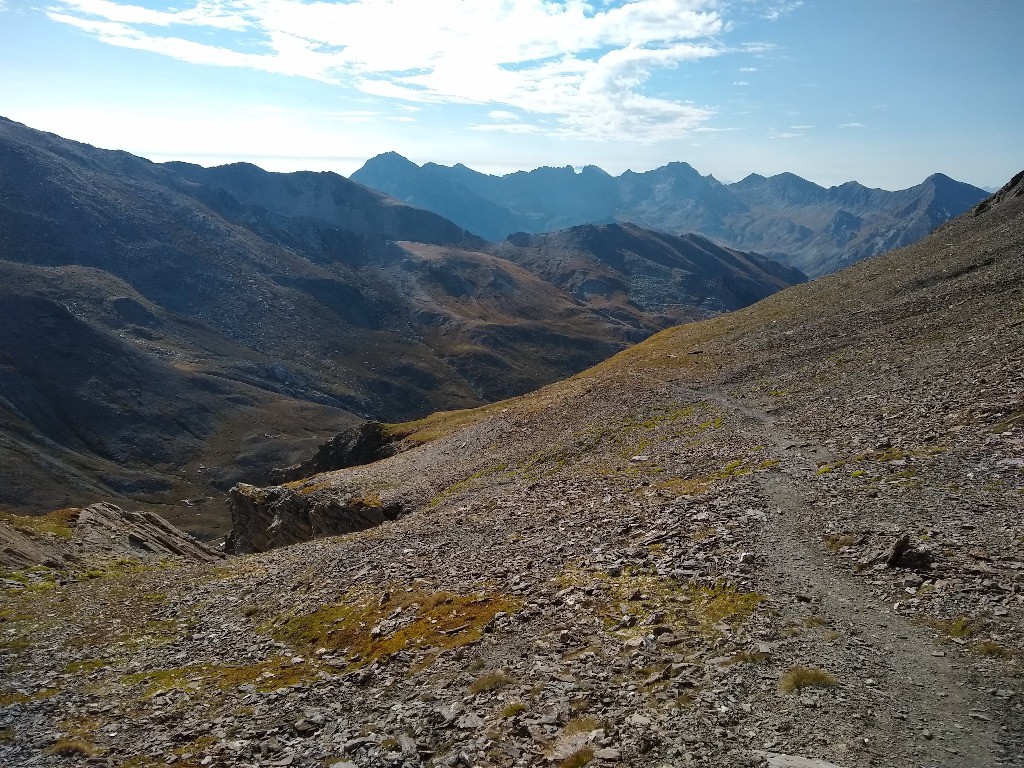 Descente du Pas de Mongioia