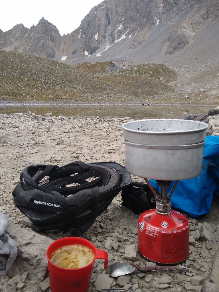 Café au lac des Rouites ;-)